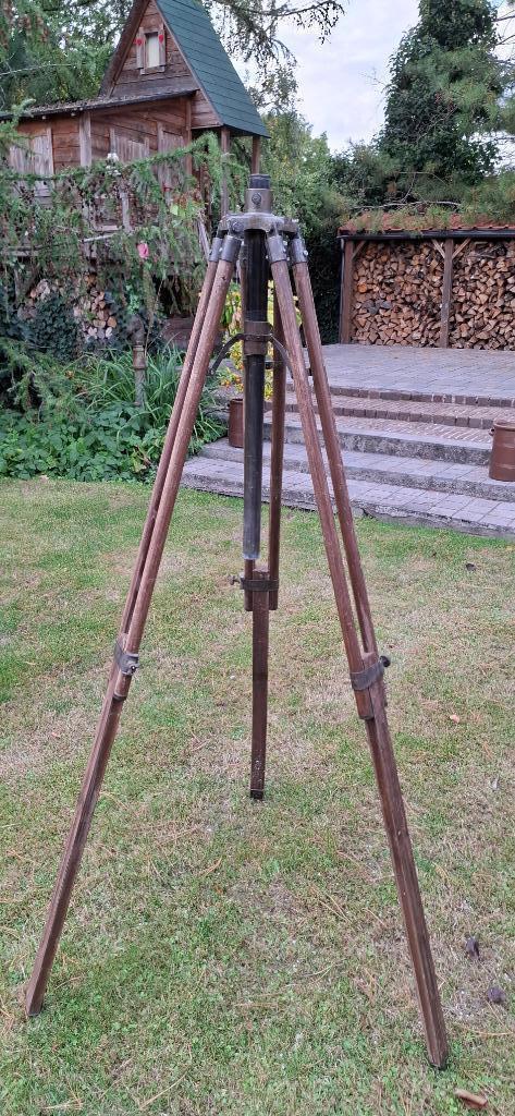 Vintage statief/ houten statief/tripod/oude driepikkel, Antiek en Kunst, Curiosa en Brocante, Ophalen of Verzenden