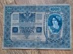 Oostenrijk 1000 kronen jaren 1900, Ophalen of Verzenden, Oostenrijk