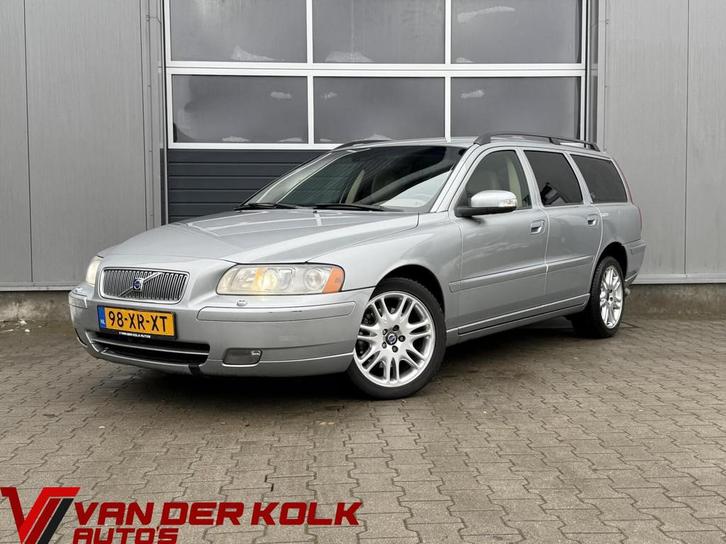 Volvo V70 2.4 D5 AWD Momentum Automaat | Leder | Xenon | Tre, Auto's, Volvo, Bedrijf, Te koop, V70, 4x4, ABS, Airbags, Airconditioning
