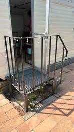 Stevige caravan opstap, Ophalen, Gebruikt, IJzer