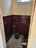 Rode wc badkamer tegels, Doe-het-zelf en Verbouw, Tegels, Ophalen, Nieuw, Minder dan 20 cm, Wandtegels