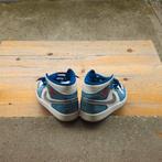 Air Jordan 1 Mid SE French Blue Light Steel, Kleding | Heren, Overige kleuren, Overige typen, Ophalen of Verzenden, Zo goed als nieuw