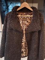 Italiaanse Karakul  echte Bontjas - Maat 40, Ophalen of Verzenden, Gedragen, Maat 38/40 (M), Bruin