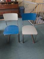 2 vintage stoeltjes, Huis en Inrichting, Stoelen, Ophalen, Twee