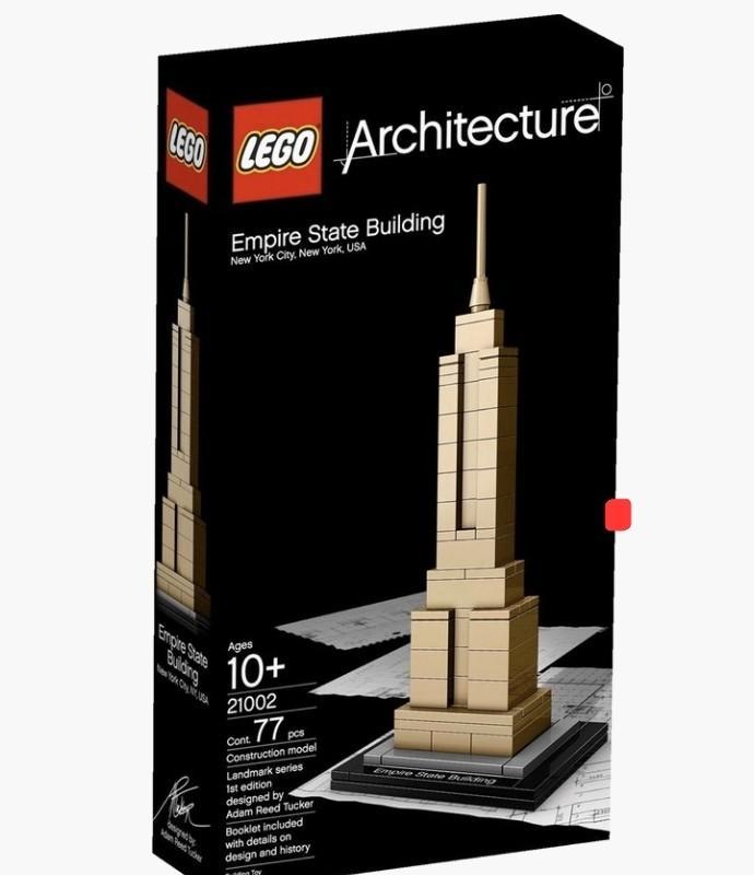 Lego Empire State Building 21002- Compleet met boekje!, Kinderen en Baby's, Speelgoed | Duplo en Lego, Zo goed als nieuw, Lego