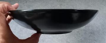 7 Hermes zwarte pasta borden bijna nieuw in doos beschikbaar voor biedingen