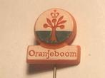 Plastic ORANJEBOOM BIERMERK Speld (Oranje/Wit/Groen)., Verzenden, Zo goed als nieuw, Merk, Speldje of Pin