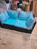 bankje rattan, Ophalen, Zo goed als nieuw