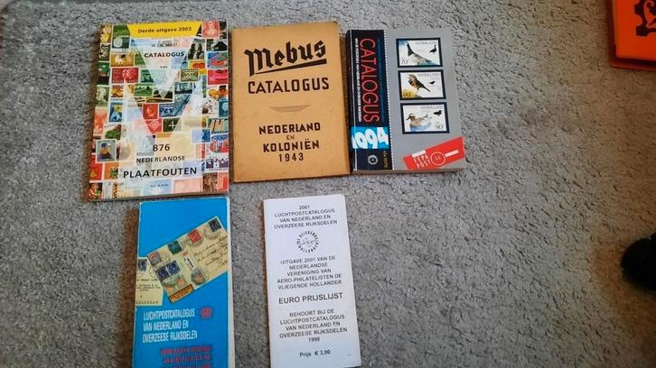 5 POSTZEGEL CATALOGUSSEN, Postzegels en Munten, Postzegels | Toebehoren, Catalogus, Ophalen of Verzenden