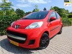 Peugeot 107 1.0-12V XR , Airco / Elec.Pakket / Isofix / Stuu, Voorwielaandrijving, Stof, Gebruikt, Zwart