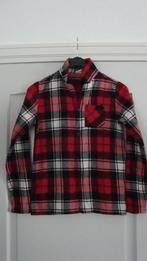 Leuk rood, wit en zwart geruit shirt, Ophalen of Verzenden, Zo goed als nieuw, Meisje, Overhemd of Blouse