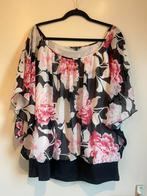 MS mode prachtige blouse met fladder mouwen maat 48, Ophalen of Verzenden, Zo goed als nieuw, MS Mode, Blouse of Tuniek