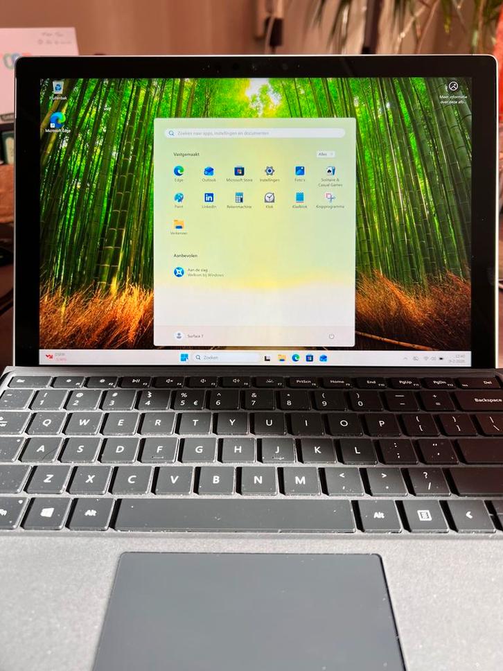 Surface Pro 7, Computers en Software, Windows Laptops, Gebruikt, 2 tot 3 Ghz, Ophalen of Verzenden