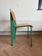 Vitra Standard Chair - Jean Prouvé - Blé Vert, Huis en Inrichting, Stoelen, Ophalen of Verzenden, Overige kleuren, Hout, Eén
