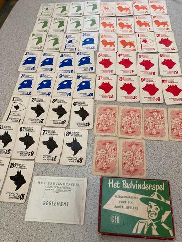 Het Padvinderspel Scouting circa 1960 SIO Middelburg Imanse beschikbaar voor biedingen