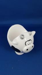 Beeldje, bakje, schaaltje Koe, Silly, aardewerk. (2) 5B12, Ophalen of Verzenden, Gebruikt, Dier