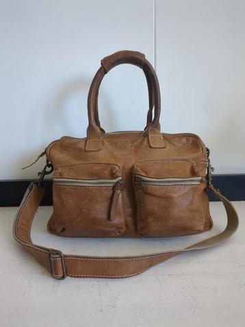 Cowboysbag luiertas schoudertas weekendtas leer  beschikbaar voor biedingen