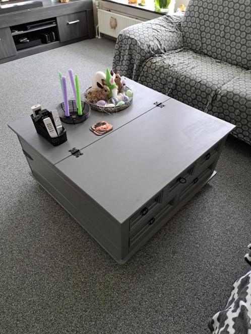 Dekenkist met laden/salontafel New Mexico, Huis en Inrichting, Tafels | Salontafels, Gebruikt, Minder dan 50 cm, 50 tot 100 cm