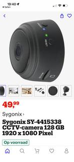 Sygonix WLAN mini bewakingscamera, Ophalen of Verzenden, Nieuw, Buitencamera