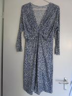 Tramontana jurk maat M blauw/wit lange mouw, Kleding | Dames, Jurken, Maat 38/40 (M), Tramontana, Zo goed als nieuw, Knielengte