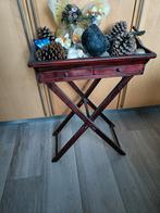 Dienblad, Ophalen, Zo goed als nieuw, Rechthoekig, Hout