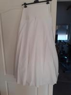 NIEUWE LANGE WITTE ROK/PETTYCOAT MAAT 36, Carnaval, Nieuw, Ophalen of Verzenden, Kleding