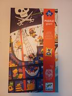 Djeco Geant Puzzel - Piratenboot 36 Stukjes, Kinderen en Baby's, Speelgoed | Kinderpuzzels, Ophalen of Verzenden, 10 tot 50 stukjes