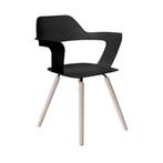 4 x Radius Muse stoel zwart  ( nieuw )., Huis en Inrichting, Stoelen, Zwart, Nieuw, Ophalen of Verzenden, Vier