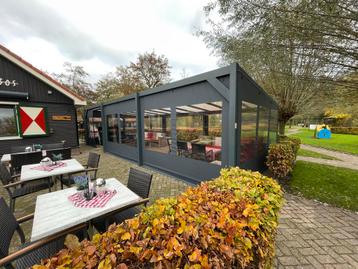 Verandazeilen op maat – Luxe PVC doek beschikbaar voor biedingen