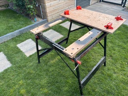 Black and Decker grote Workmate 2000, Doe-het-zelf en Verbouw, Werkbanken, Gebruikt, Inklapbaar, Ophalen
