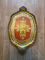 1 retro vintage dienblad, Huis en Inrichting, Woonaccessoires | Dienbladen, Ophalen, Gebruikt, Overige vormen, Hout