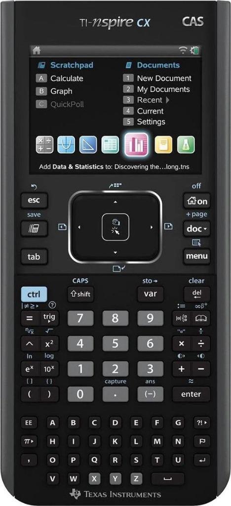 Texas Instruments n-nspire CX CAS grafische rekenmachine, Diversen, Rekenmachines, Zo goed als nieuw, Grafische rekenmachine, Ophalen