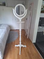 Brocante spiegel op voet, Huis en Inrichting, Woonaccessoires | Spiegels, Ophalen, Minder dan 50 cm, Gebruikt, Minder dan 100 cm