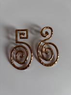 H&M gouden oorbellen spiraal - afrika - african style, Sieraden, Tassen en Uiterlijk, Oorbellen, Ophalen of Verzenden, Zo goed als nieuw