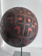 Grote Afrikaanse Luba Kalebas privé collectie Matadi Congo, Ophalen of Verzenden
