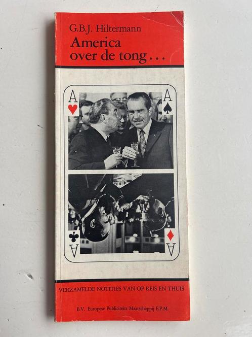 America over de tong... G.B.J. Hiltermann, Boeken, Politiek en Maatschappij, Gelezen, Ophalen of Verzenden