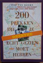 200 plekken die je echt gezien moet hebben - Drenthe, Overige merken, Flip van Doorn, Ophalen of Verzenden, Zo goed als nieuw