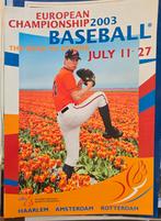 Postertje Haarlemse Honkbalweek 2003, Ophalen of Verzenden, Buitenlandse clubs