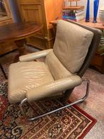 Vintage Leolux fauteuil, Huis en Inrichting, Fauteuils, Ophalen, Zo goed als nieuw, 75 tot 100 cm, 50 tot 75 cm