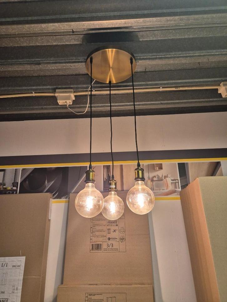 Hanglamp, Huis en Inrichting, Lampen | Hanglampen, Zo goed als nieuw, Minder dan 50 cm, Ophalen