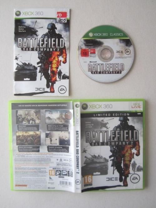 Battlefield Bad Company 2 Xbox 360, Spelcomputers en Games, Games | Xbox 360, Gebruikt, Shooter, 1 speler, Vanaf 16 jaar, Ophalen of Verzenden