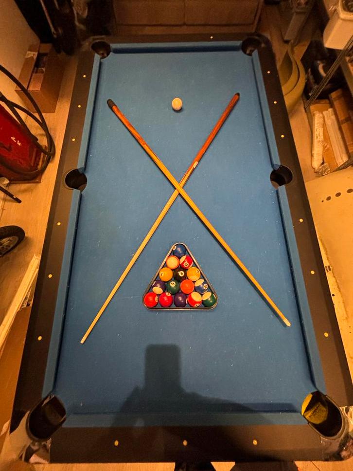 Gebruikte Pooltafel te Koop, Sport en Fitness, Biljarten en Poolen, Gebruikt, Pooltafel, Ophalen of Verzenden