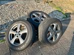 5x108 ford Pejo jaguar 16 inch velgen set met winterbanden, Ophalen of Verzenden, Gebruikt, Ford USA