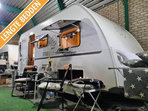 KNAUS SPORT 460 EU / A MOVER / UNICO VERONA LUIFEL, Caravans en Kamperen, Caravans, Bedrijf, 1000 - 1250 kg, Rondzit, Knaus, 2 aparte bedden
