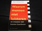 Diverse boeken oa waarom mannen niet luisteren, Ophalen, Gelezen