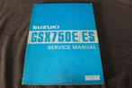 Suzuki GSX750 E/ES 1983 motorcycle service manual GSX 750, Motoren, Handleidingen en Instructieboekjes, Ophalen of Verzenden, Suzuki