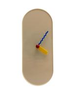 WaveTime Capsule Clock – Minimalistische  Wandklok, Verzenden, Nieuw, Analoog, Wandklok