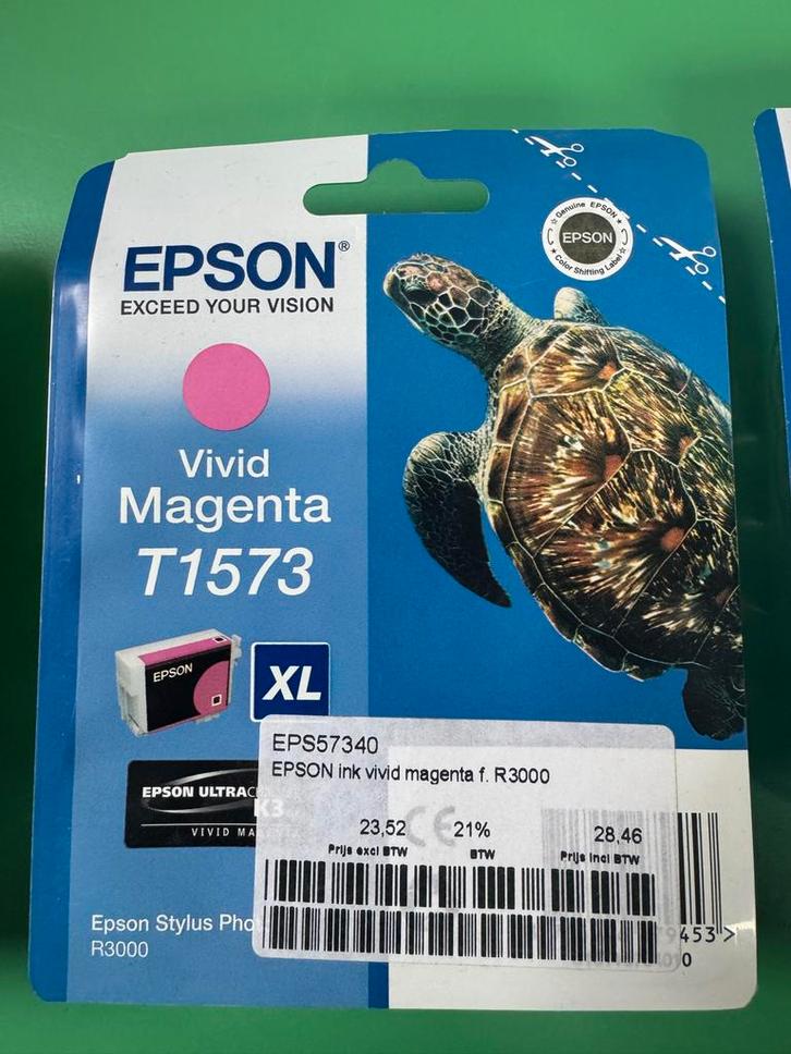 Epson T1573 T1578 T1572  T1575 XL Cartridge - Nieuw, Computers en Software, Printerbenodigdheden, Nieuw, Cartridge, Ophalen of Verzenden