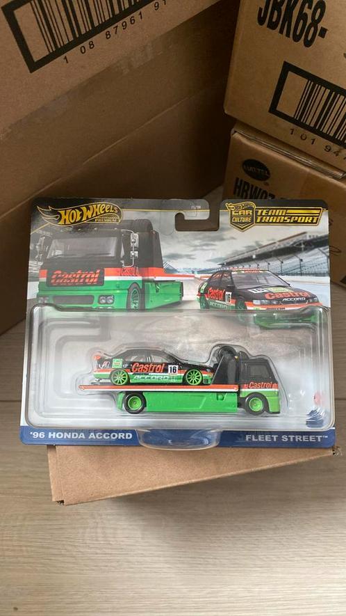 Hot wheels Honda Accord team transport premium, Hobby en Vrije tijd, Modelauto's | Overige schalen, Zo goed als nieuw, Ophalen of Verzenden