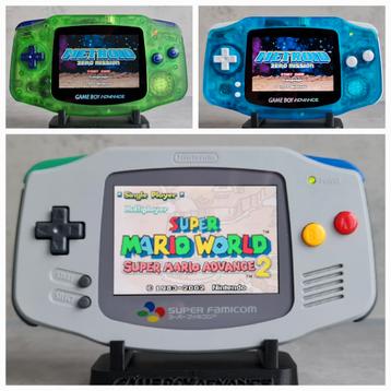Custom Nintendo Gameboy Advance Nu op Voorraad! beschikbaar voor biedingen